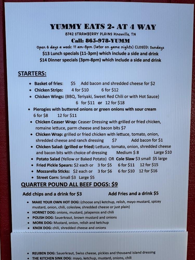 Yummy Eats Menu image 2